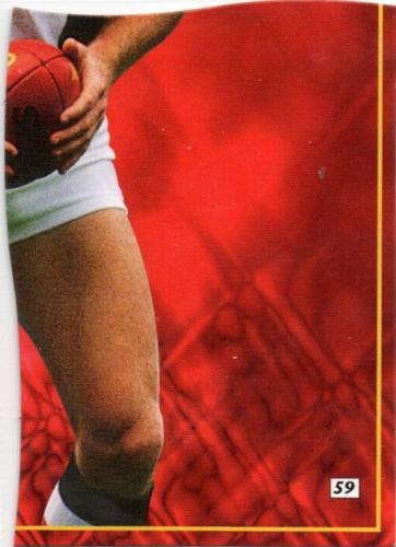 1995 Bewick Enterprises AFLPA Football Quarters #59 Nathan Burke Front